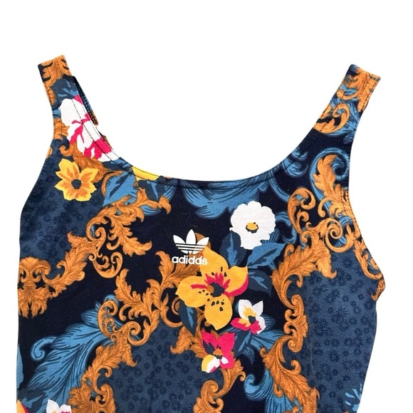 Adidas X Her Studio London Body Flower Bodysuit Fashion Top Backless Size Medium - Picture 3 of 12